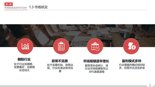 商业营销市场销售工作总结计划PPT模板