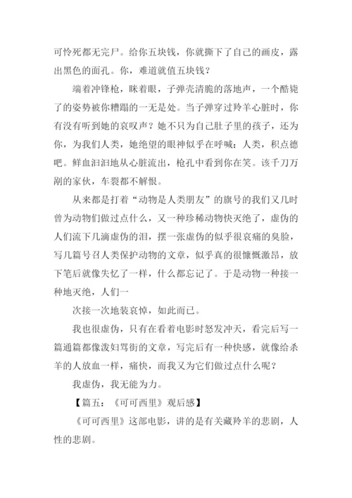 可可西里观后感500字.docx