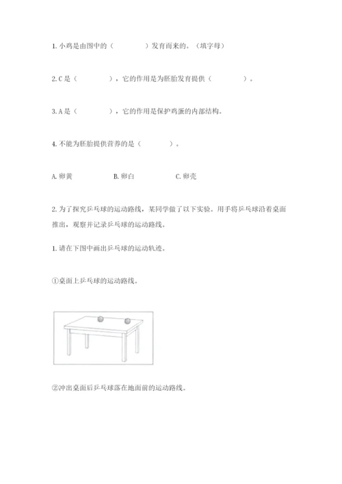 教科版三年级下册科学期末测试卷word版.docx
