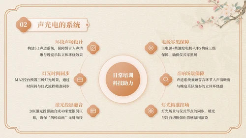 米色中国风七夕主题婚礼策划PPT模板