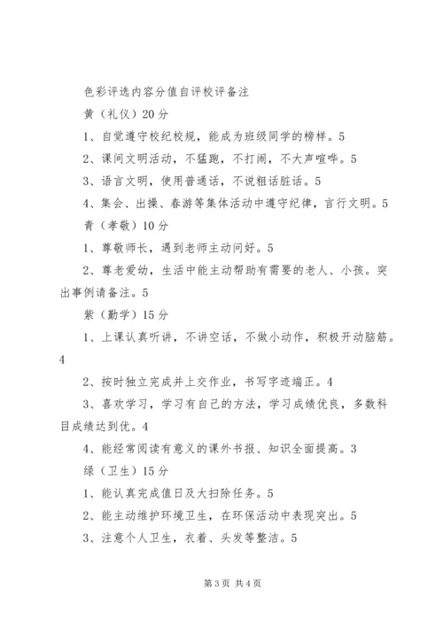英杰小学“阳光少年”评选活动方案.docx