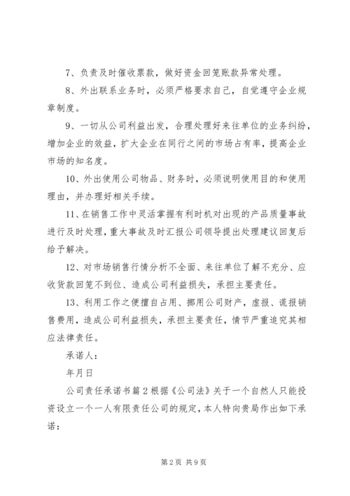 公司责任承诺书.docx