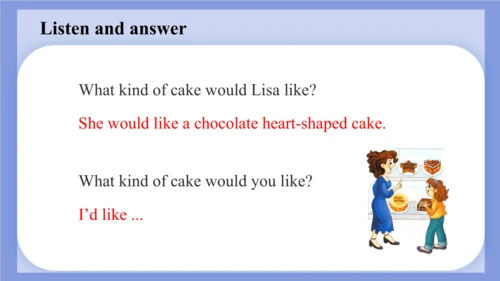 Unit 3  Would you like to come to my birthday part