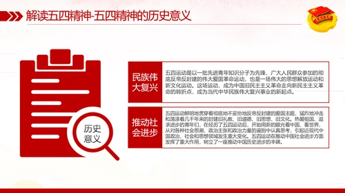 弘扬五四精神做新时代合格共青团员PPT模板