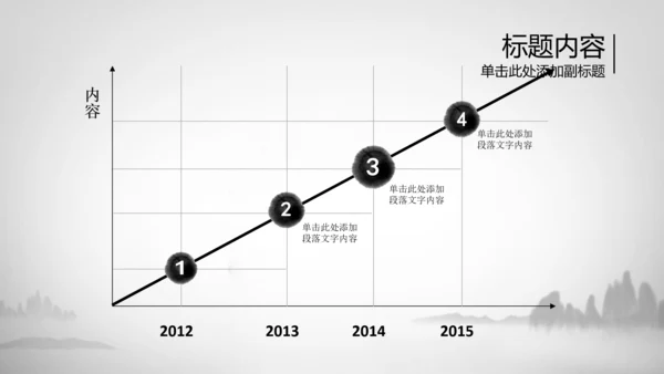 开场视频片头水墨龙中国风ppt动态模板