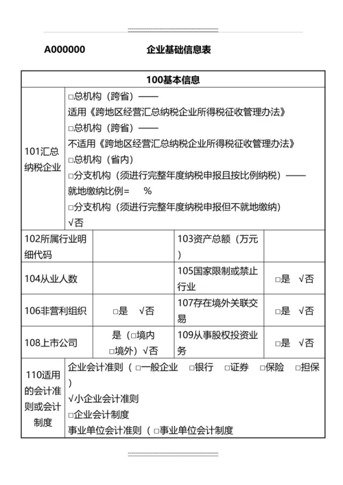 中华人民共和国企业所得税年度纳税申报表(a类-年版).docx