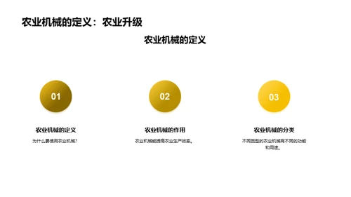 农机引领农业新纪元