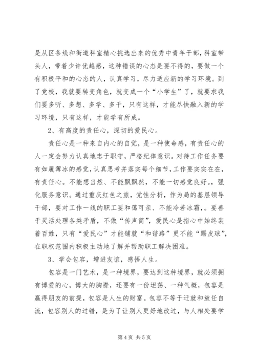 学习小结党校中青班.docx