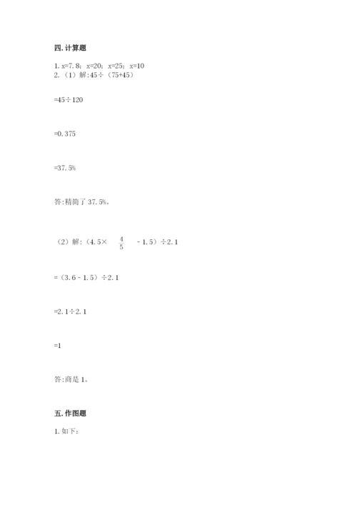 北师大版六年级下册数学期末测试卷【满分必刷】.docx