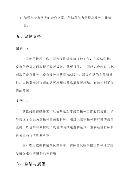 紧急接种工作方案