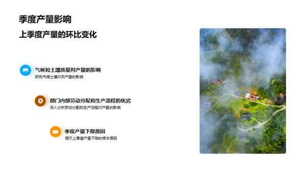 农业产量趋势分析