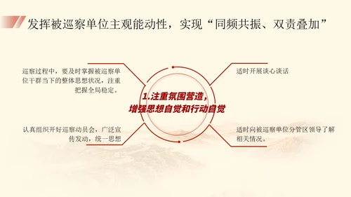 红色简约大气党建内容型工作汇报总结ppt培训课件模板巡视巡察