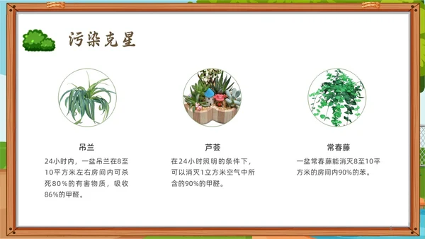 绿色小清新趣味科普小讲堂PPT课件主题班会