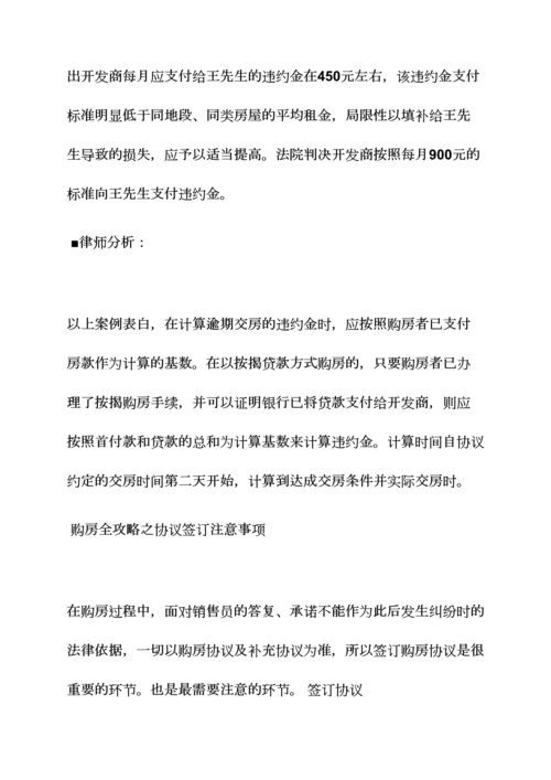 合同范本之购房合同违约责任.docx