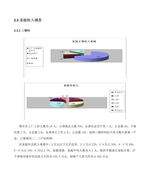新农村建设专题调研研究报告.docx