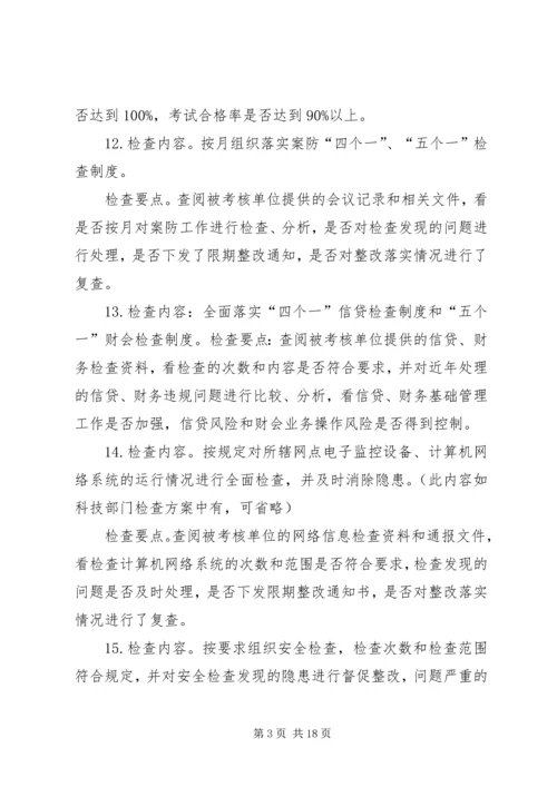 银行案防合规责任落实情况的检查方案.docx