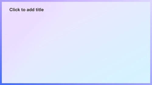 蓝色科技风通用PPT主题