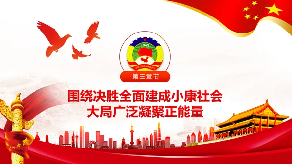 全国两会之政协工作报告学习解读PPT模板