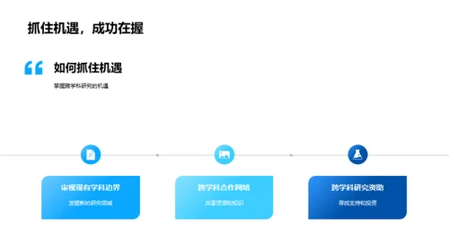 跨学科研究探索