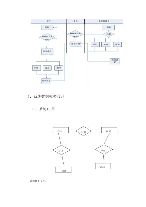 教学基础管理系统数据库优质课程设计.docx