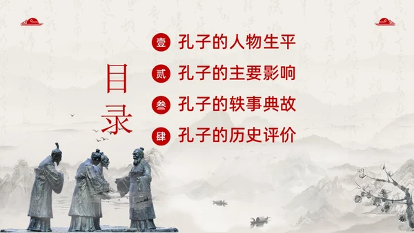 孔子诞辰日孔子论语孔子人物介绍语文PPT课件