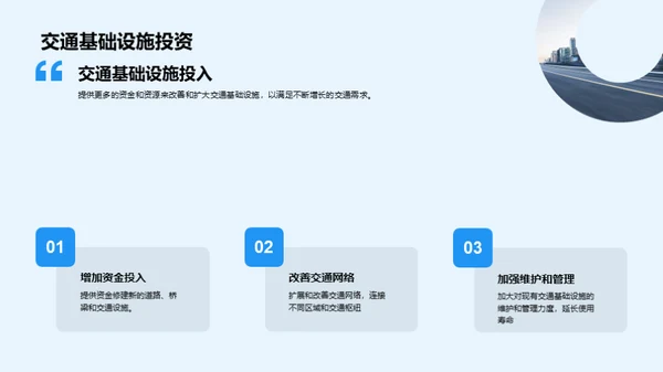 城市交通新解