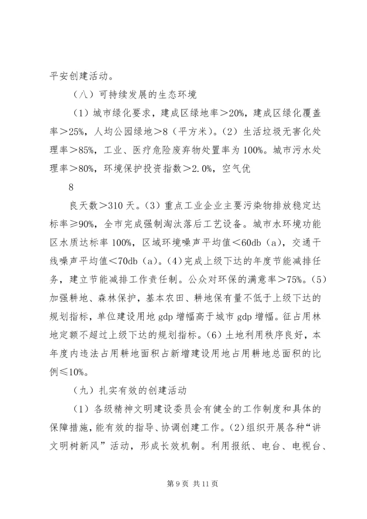 创建全国文明城市基本知识.docx