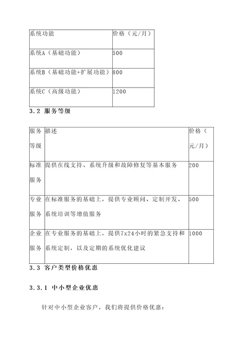 芜湖环保系统价格调整方案