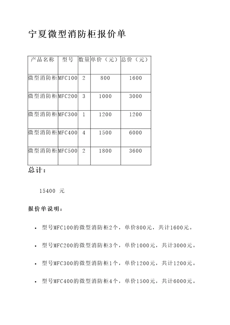 宁夏微型消防柜报价单