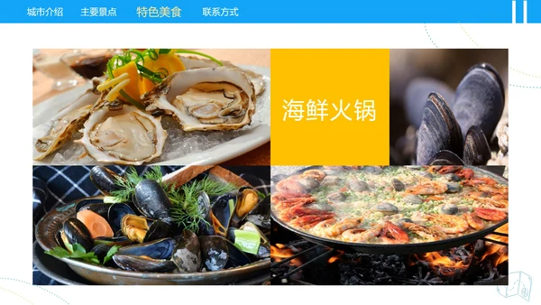 简约实景三亚印象城市旅游介绍PPT模板