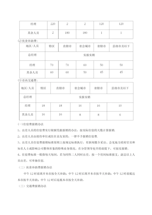 公司差旅费报销管理制度及流程.docx