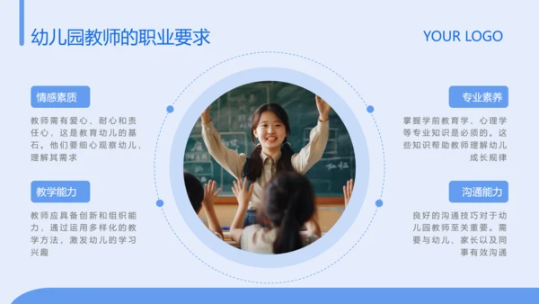 蓝色简约风大学生职业发展规划PPT