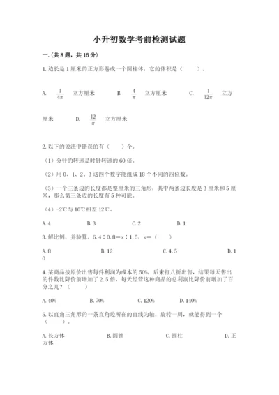 小升初数学考前检测试题（培优b卷）.docx