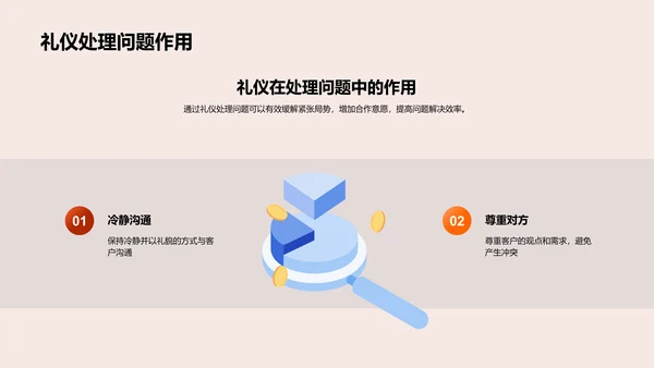 商务接待技巧PPT模板