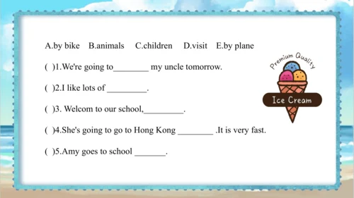 Module 8 Unit 1 We're going to visit Hainan    课件(