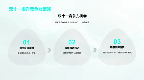 农业双十一营销PPT模板