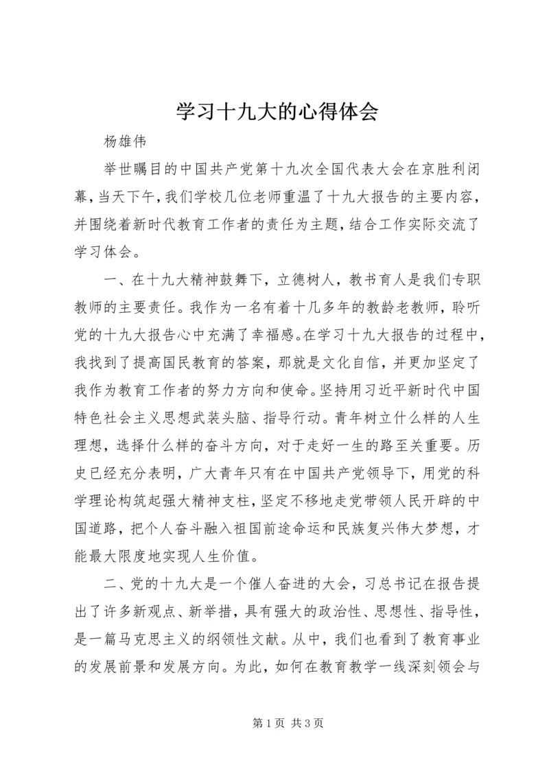 学习十九大的心得体会 (4).docx