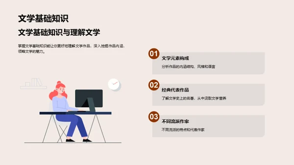 复古风教育培训教学课件PPT模板