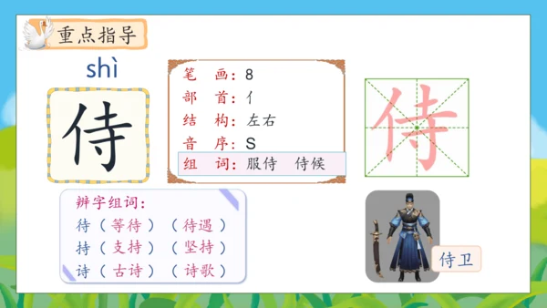 【核心素养】部编版语文四年级下册-15.白鹅 第1课时（课件）