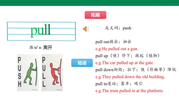 Unit 3 Family ties 单词讲解课件第二课时(含内嵌音频)【新外研（2024）版七上英
