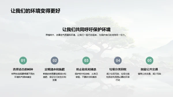 拯救地球，从种树开始