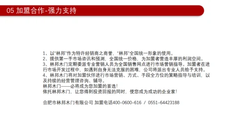 木门家装产品介绍通用PPT模板