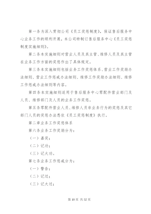 奖惩制度实施细则.docx