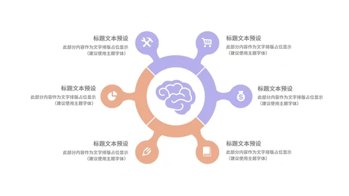 紫色简约风个人岗位竞聘PPT模板