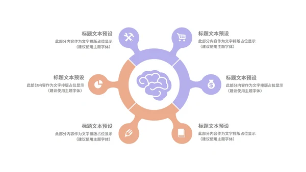 紫色简约风个人岗位竞聘PPT模板