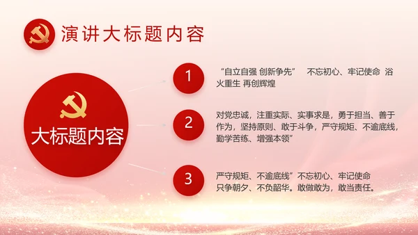 社区民主生活会学习主题动态PPT