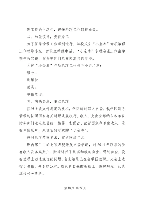 学校小金库自查报告 (6).docx