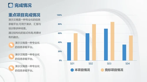 欧美简约风工作总结汇报
