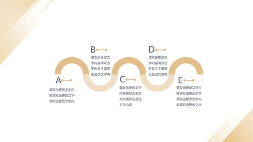 黄色简约风风景年度总结汇报PPT模板