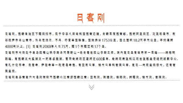 西藏印象布达拉宫介绍通用PPT模板